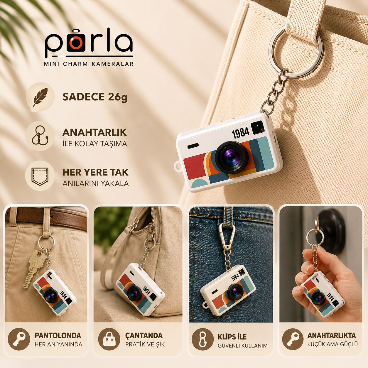 Parla™ Mini Retro Kamera