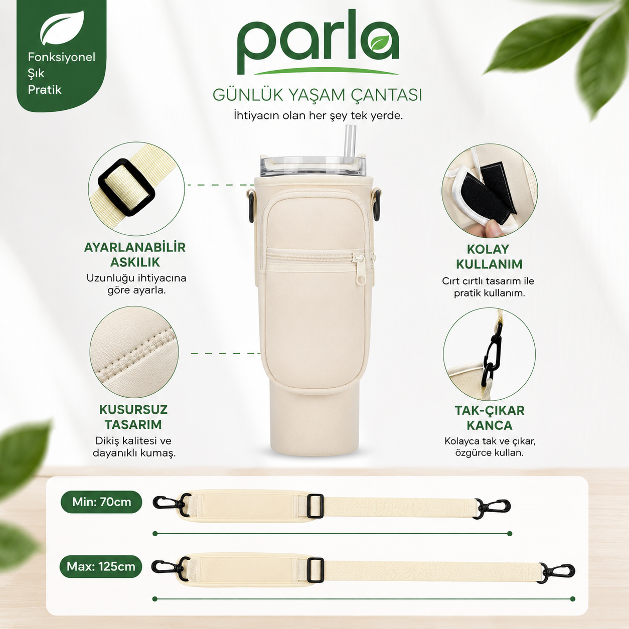 Parla-Günlük Yaşam Su Çantası